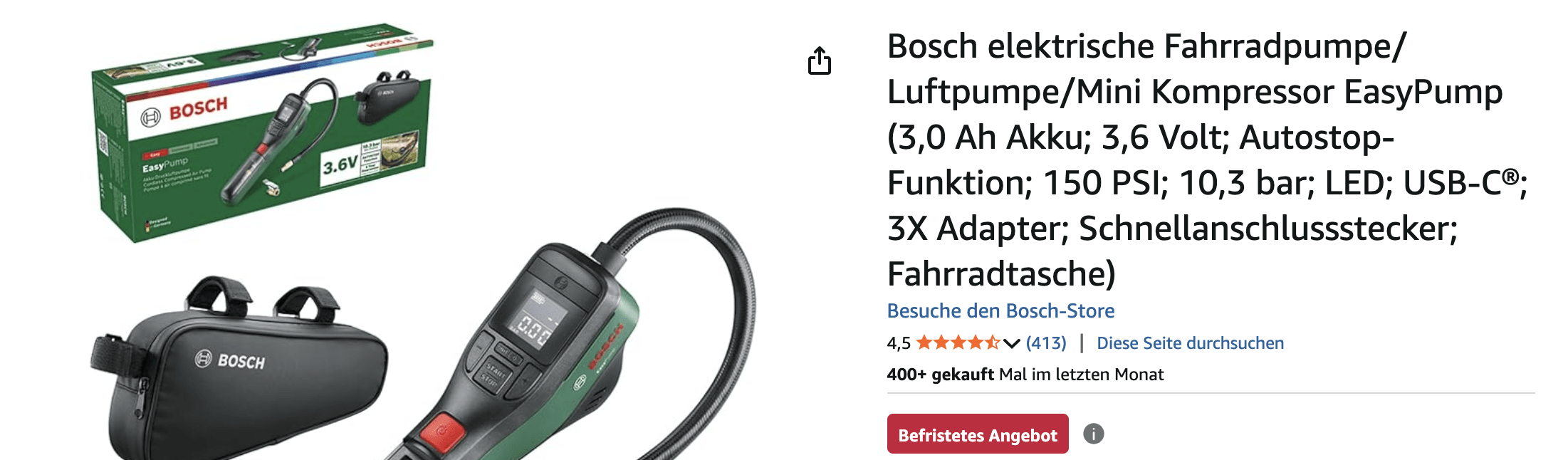 Eine elektrische Fahrradpumpe ist heute ein unverzichtbares Zubehör für alle, die regelmäßig mit dem Fahrrad unterwegs sind. Schluss mit mühsamem Pumpen per Hand