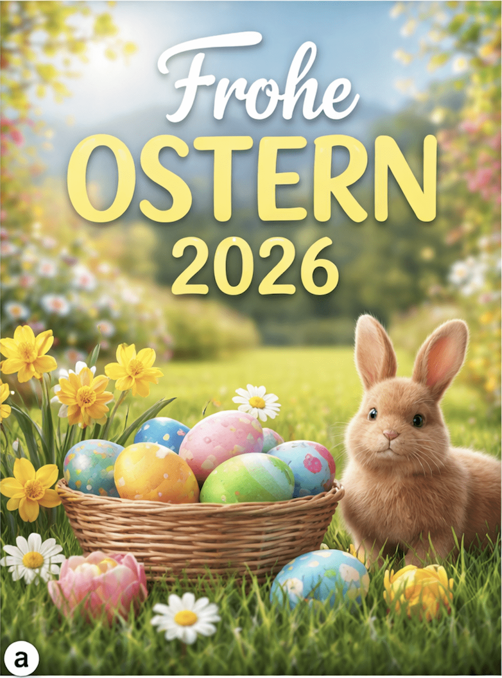 Frohe Ostern 2026 – dieses Fest steht jedes Jahr für Neuanfang, Hoffnung und Familie.