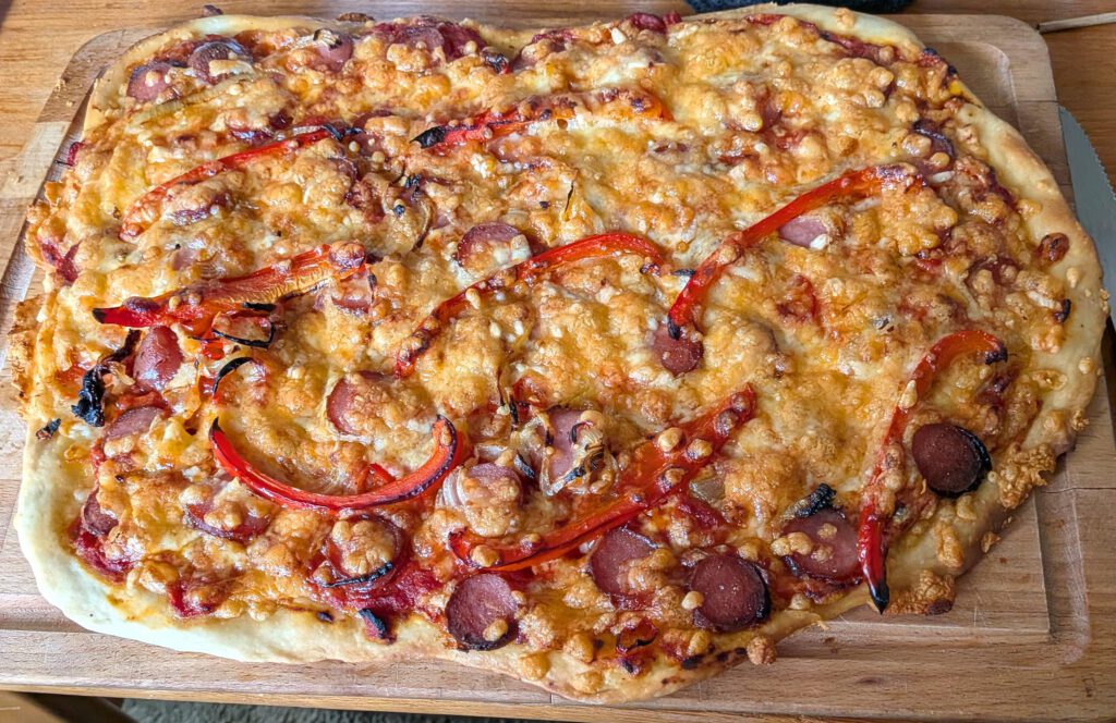 Schnelle Pan oder Blechpizza, immer einsatzbereit wenn du sie brauchst!