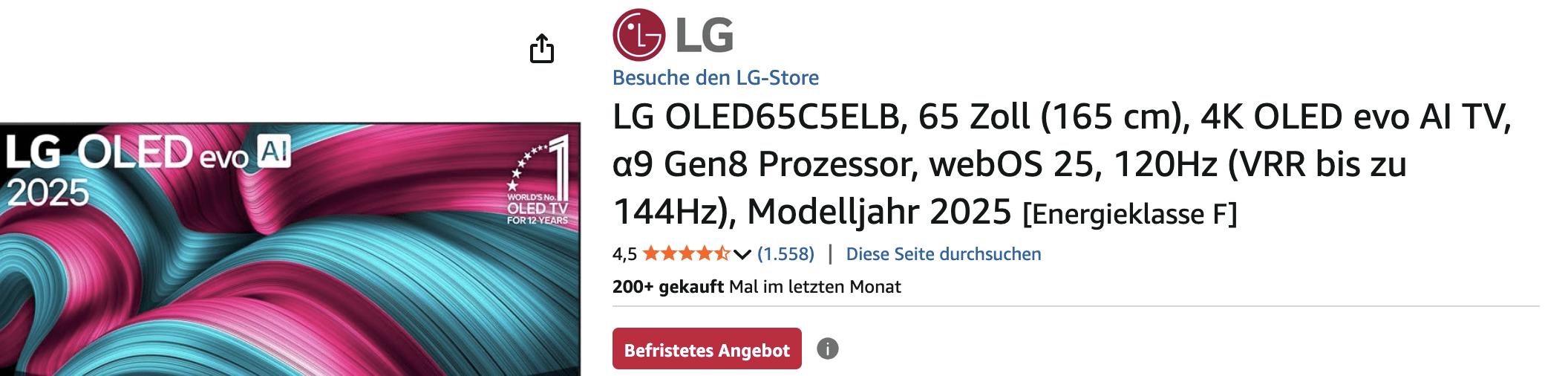 Mit dem LG OLED Fernseher in ein neues Ferseherlebnis eintauchen. Beste Farbtiefe für dein Empfinden.